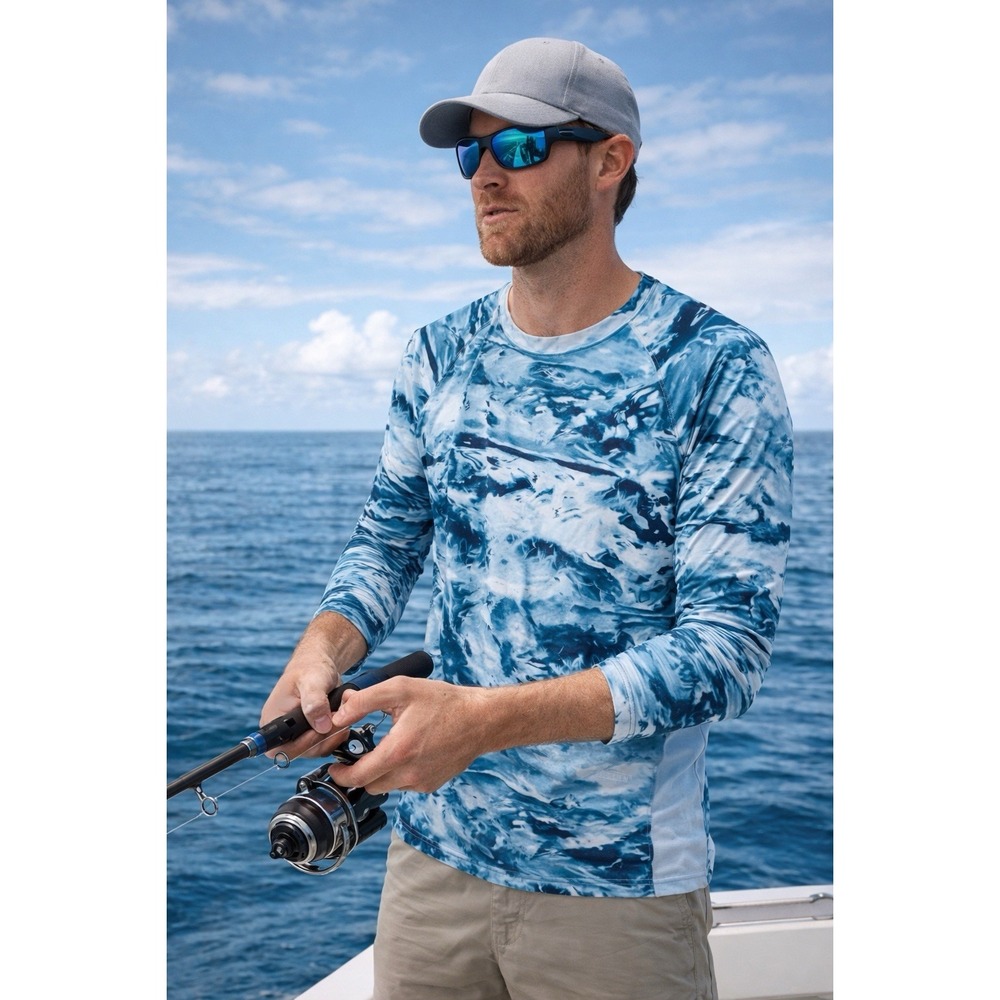 Smith's Workwear Performance‎ Fishing Water Quick Dry Shirt Mens Size XL